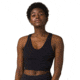 prAna Momento Crop Top - Womens, Medium, Black, 1963231-002-M