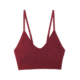 prAna Sopra Seamless Bra - Womens, Maroon, Small, 1970391-600-S