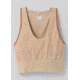prAna Sopra Seamless Crop Top - Womens, Coastal Sage, XS, 1970341-300-XS