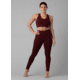 prAna Sopra Seamless Leggings - Women's, Extra Small, Maroon, 1970151-600-XS