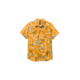 prAna Stimmersee Shirt Slim Fit - Mens, Ochre Star Floral, XXL, 1970111-800-SL-XXL