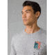 prAna Torreys Peak T-Shirt - Mens, Medium Heather Grey, L, 1965501-020-SL-L