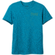 prAna Untouched Slim Fit Tee - Men's -Retro Teal Heather-Small