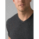 prAna V-Neck T-Shirt - Mens, Black Stripe, Medium, M1VNEK114-BKST-M