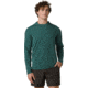prAna Watchtower Long Sleeve Hoodie - Mens, Deep Pine, S, 1963831-300-ST-S
