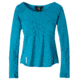 Whitney Long Sleeve Top - Womens-Cast Blue-X-Large