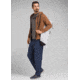 prAna Will Travel Journeyman Top - Mens, Charcoal Heather, Large, M13190641-CCHT-L