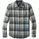 prAna Woodman Lightweight Flannel Shirt - Men's-Gravel-Medium