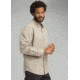 prAna Woodman Lightweight Long Sleeve Flannel Shirt - Mens, Dark Khaki, Small, M23170387-DKKH-S