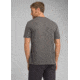 prAna Yates Short Sleeve T-Shirt, Charcoal Heather, XLarge, M11191518 -011-XL