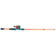 ProFISHiency Sniper Blaze Spincast Combo, 5ft8in, 2pc, Medium, 6.2-1, SNIPER58MBLAZE