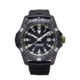 ProTek Carbon Dive Watch, Carbon Case/Black&amp;Green Dial/Black Strap, One Size, PT1005