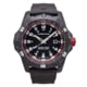 ProTek Carbon USMC Dive Watch, Carbon Case/Black&amp;Red Dial/Black Strap, One Size, PT1012