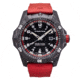 ProTek Carbon USMC Dive Watch, Carbon Case/Black&amp;Red Dial/Red Strap, One Size, PT1012R