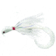 Pucci Bucktail Flash Striper Jig, 2 oz, White/White/White, PFJ200-WWW