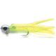 Pucci Mini Jig 1/16oz Chartreuse/Glitter 3pk, MJ116-014