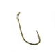 Pucci Snelled Hook, 2 Sliced Shank, Baitholder, Bronze, Size 10, 6 Per Pack, BH20-10