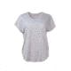 Purnell Heathered Purl Stitch Tee - Women's, Grey, Medium, 10203560-015-M