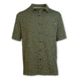 Purnell Performance Short Sleeved Knit Button Up - Mens, Green, Large, 10103501-324-L