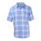 Purnell Provence Quick Dry Plaid - Mens, Light Blue, Small, 10104629-432-S