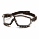 Pyramex V2G Safety Glasses w/Clear H2X Anti-Fog Lens, Black GB1810ST