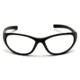 Pyramex Zone II Safety Eyewear - Clear Lens, Matte Black Frame SB3310E