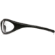 Pyramex Zone II Safety Eyewear - Clear Lens, Matte Black Frame SB3310E