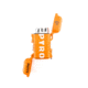 Pyro Putty Elite Dual Arch Rechargeable Lighter, Blaze Orange, PPARC2