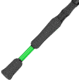 Quantum Accurist Spinning Rod, 1 Piece, Medium-Heavy, HSX5, Eva Grip, Green, 7ft, ATGRC706FA.PB2