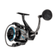 Quantum Benchmark Spinning Reel and Rod Combo, 9ft, 2-PC, Med-Heavy, Moderate-Fast Rod, Graphite Composite Blank, SZ 6000 Reel, 5+1 Bearings, 5.6-1 Ratio, Silver/Blue, BK6000902MH1530.P2