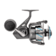 Quantum Benchmark Spinning Reel and Rod Combo, 9ft, 2-PC, Med-Heavy, Moderate-Fast Rod, Graphite Composite Blank, SZ 6000 Reel, 5+1 Bearings, 5.6-1 Ratio, Silver/Blue, BK6000902MH1530.P2