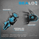 Quantum Benchmark Spinning Reel, SZ 2500 Reel, 5+1 Bearings, 6.2-1 Ratio, Aluminum Frame, SEALOQ 6 Protection, GEARTEQ Machined Gears, CFX200 Carbon Fiber Xtreme Drag, Silver/Blue, BK2500.B2