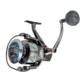 Quantum Benchmark Spinning Reel, SZ 2500 Reel, 5+1 Bearings, 6.2-1 Ratio, Aluminum Frame, SEALOQ 6 Protection, GEARTEQ Machined Gears, CFX200 Carbon Fiber Xtreme Drag, Silver/Blue, BK2500.B2