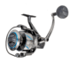 Quantum Benchmark Spinning Reel and Rod Combo, 7ft, 1-PC, Heavy, Moderate-Fast Rod, Graphite Composite Blank, SZ 8000 Reel, 5+1 Bearings, 4.7-1 Ratio, Silver/Blue, BK8000701H1530.P2