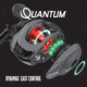 Quantum Invade Baitcast Reel, 6.1-1, 4+1, Left Hand, Dark Gray, INV101S.BX3