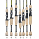 Quantum QX36 Spinning Rod , 6ft 6in, Medium-Heavy, Fast, 2 Pieces, Silver, QX36S662MHA.PB3