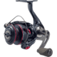 Quantum Smoke Spinning Reel, SZ 25 Reel, Changeable Righ/Left Retrieve, Continuous Anti-Reverse Clutch w/ NiTi Indestructible Bail, SCR Alloy Frame, 6.0-1 Ratio, Black, SM25XPT.BX2