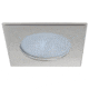 Quick Blake XP Downlight 6W LED Round Light w/ Square Satin Bezel, IP66, Screw Mounted, Warm White, FAMP3022S12CA00