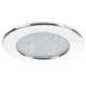 Quick Kai XP Downlight LED - 6W, IP66, Screw Mounted - Round White Bezel, Round Warm White Light 55694