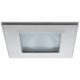 Quick Marina XP Downlight 4W LED Round Light w/ Square Stainless Bezel, IP66, Screw Mounte, Daylight, FAMP3002X01CA00