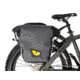 QuietKat Pannier Dry Bags Set for Bike, Black, One Size Fits Most, 18QKDSB