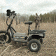 QuietKat Prowler Terrain Trike, 60V, Black, One Size Fits Most, QK18PROWLERAP