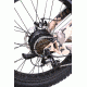 QuietKat Ranger 750W Electric Bike, w/ Rear Hub Motor, Chain Drive, 7 Speed, Suspension Fork, Mechanical Disc Brakes, Camo, One Size Fits Most, 18QKH750CCS-C
