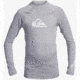 Quiksilver All Time Long Sleeve UPF 50 Rashguard Tee - Boys, Sleet Heather, Medium/12, EQBWR03128-SZPH-M/12