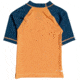 Quiksilver Bubble Dreams Short Sleeve UPF 50 Rashguard Tee - Boys, Nectarine, 2, EQKWR03079-NJG0-2