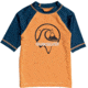 Quiksilver Bubble Dreams Short Sleeve UPF 50 Rashguard Tee - Boys, Nectarine, 2, EQKWR03079-NJG0-2