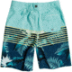 Quiksilver Everyday Lightning 18 Boardshorts - Boys, Majolica Blue, 25/10, EQBBS03467-BSM6-25/10