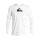 Quiksilver Solid Streak Long Sleeve - Mens, White, Large, EQYWR03160-WBB0-L