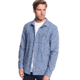 Quiksilver Wollemi Long Sleeve Shirt - Mens, Moonlit Ocean Heathe, Large, EQYWT03845-BYKH-L