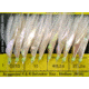 R&amp;R Tackle Sabiki Goggle Eye Rig 10 Hook, White Feathers with Flash Skin/Gl Bds, 10 Pack, GI-10